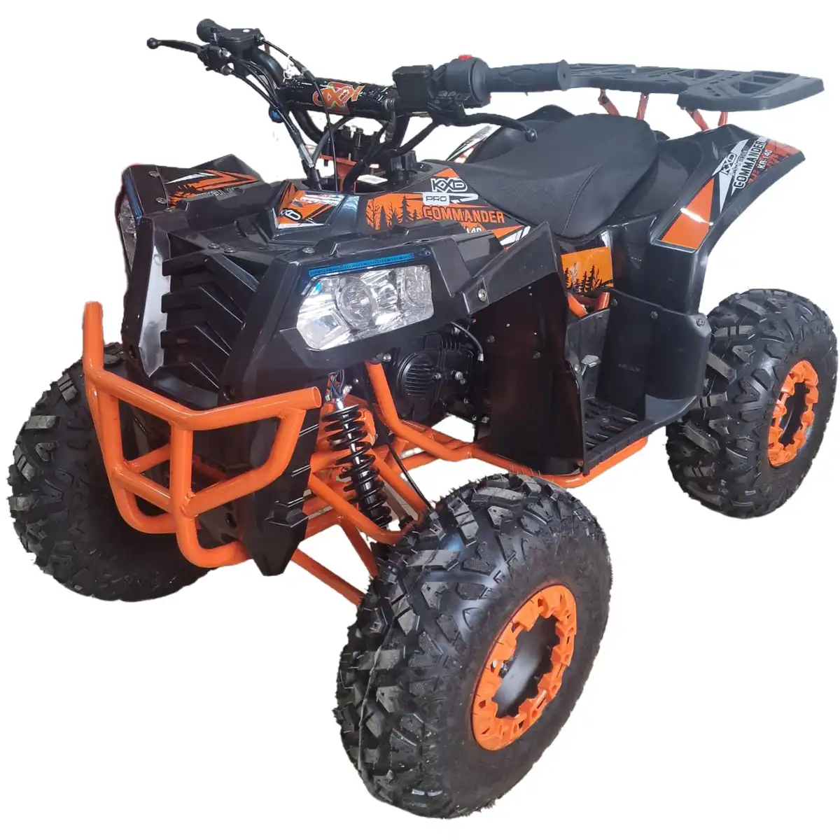ATV Adolescecnti (4-17 Ani) - Atv 140cc Motocicleta, KXD, Merlin 008 Pro Roti 8" Inch