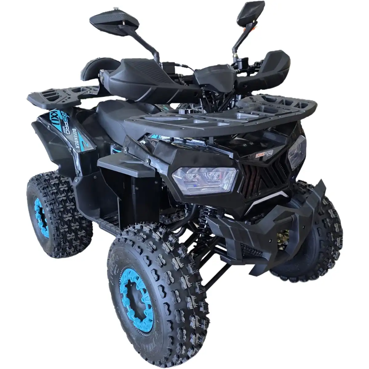 ATV-125cc, KXD, Defender 002, pornire e-start, cutie viteză automata, roţi 8inch, Portocaliu [2]