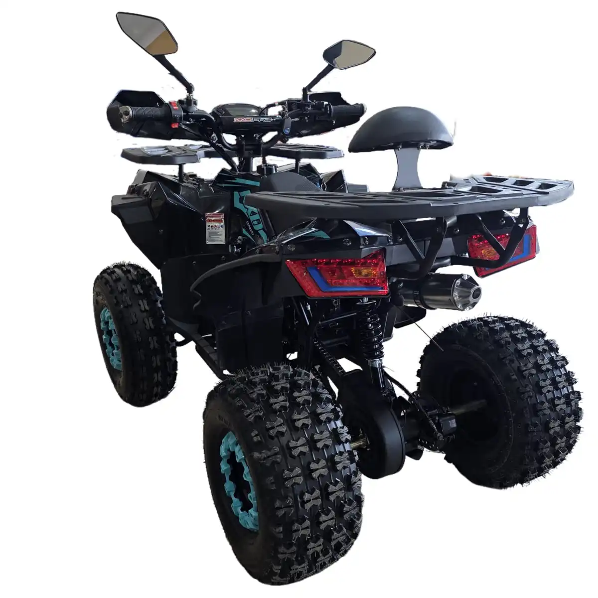 ATV-125cc, KXD, Defender 002, pornire e-start, cutie viteză automata, roţi 8inch, Portocaliu [6]