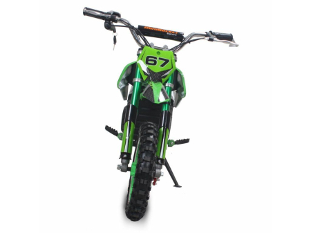 Motocicleta copii electrica MiniRocket VIPER 1000W roti 10/10"- Verde [2]