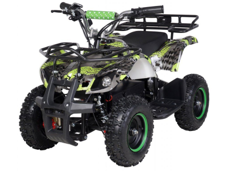 Atv - Atv Electric copii 3-7 ani Eco Torino 1000W 36V Graffiti Minirocket Verde
