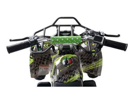 Atv Electric copii 3-7 ani Eco Torino 1000W 36V Graffiti Minirocket Verde [4]
