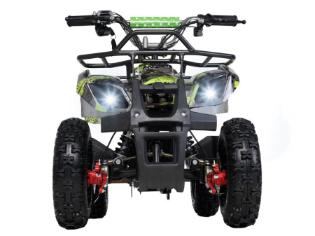 Atv Electric copii 3-7 ani Eco Torino 1000W 36V Graffiti Minirocket Verde [9]