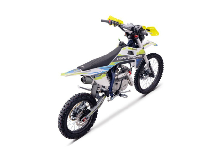 Motocicleta MiniRocket Dorado DT140cm3 roti  19"/16" pornire Buton-  - Albastru [12]