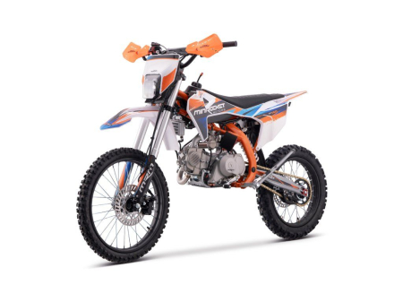 Motociclete - Motocicleta MiniRocket Dorado DT140cm3 roti  19"/16" pornire Buton- Portocaliu