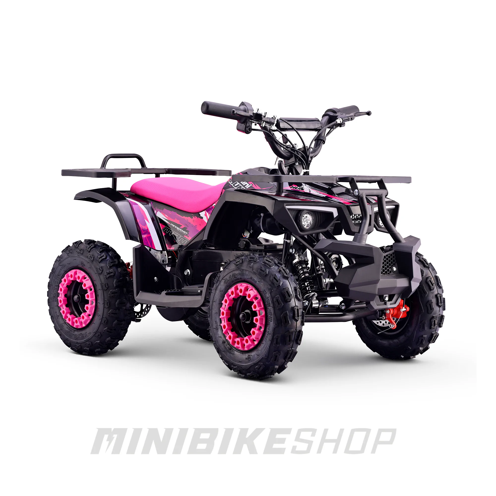 Atv Electric copii 3-7 ani Hunter 1000W 36V Roz [3]