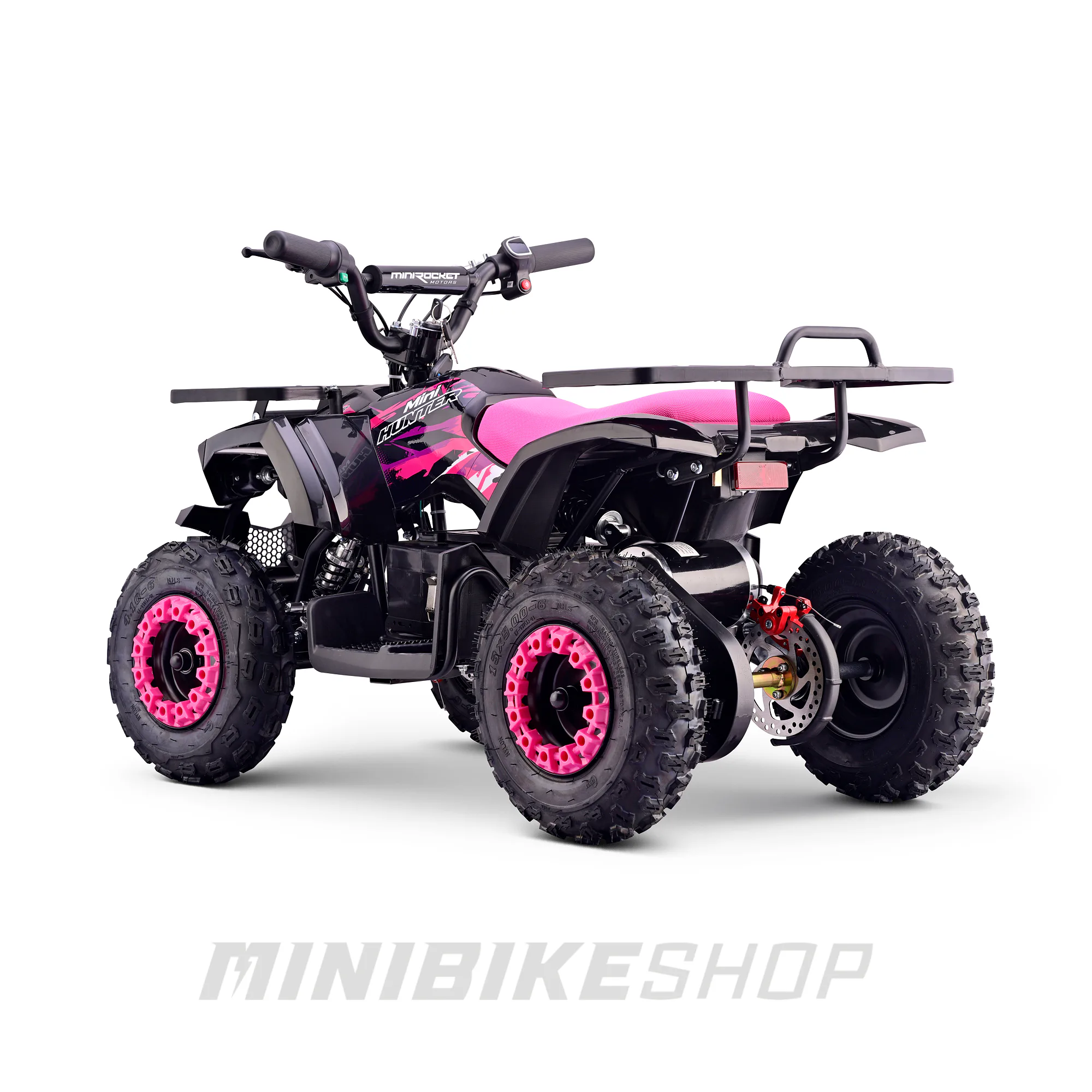Atv Electric copii 3-7 ani Hunter 1000W 36V Roz [2]