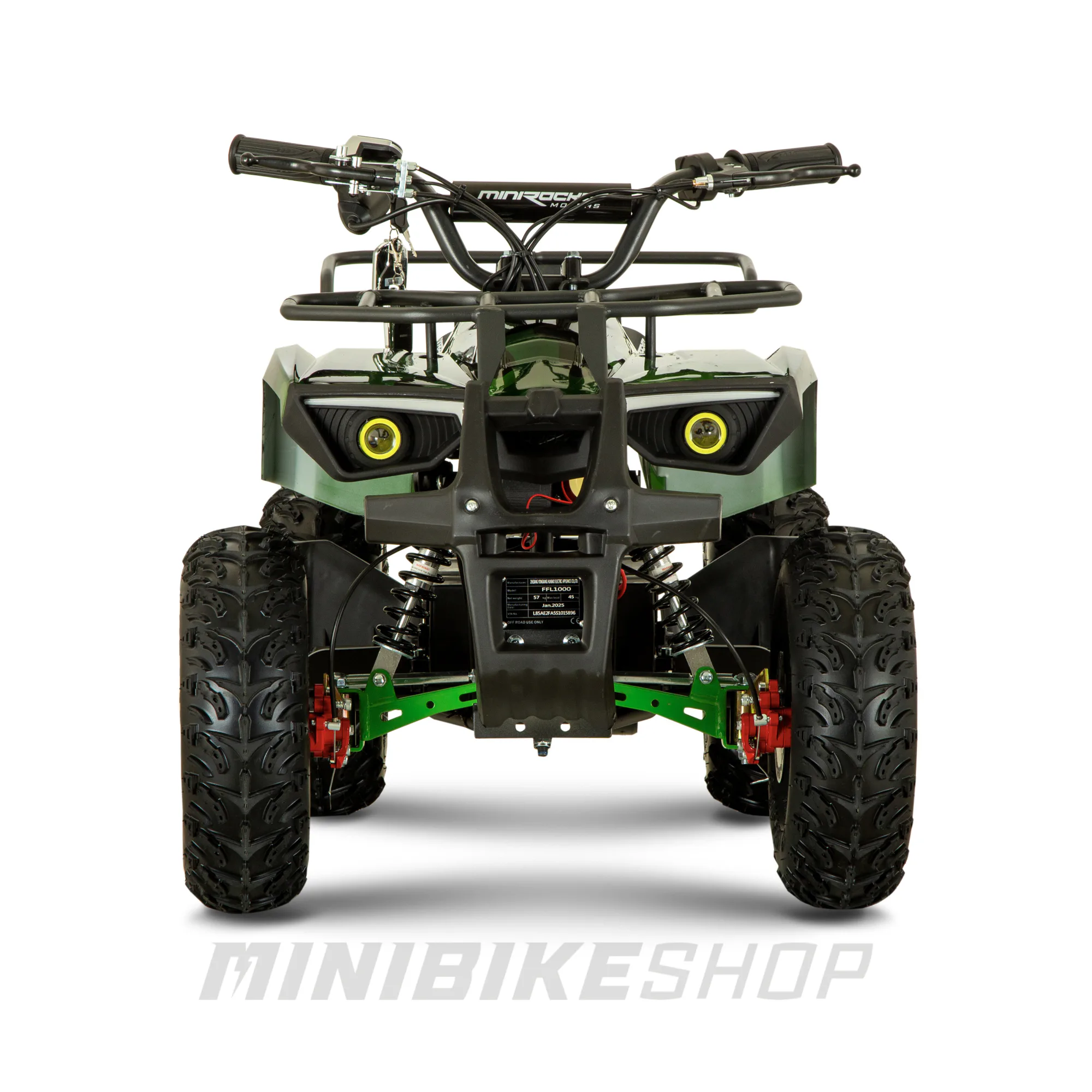 Atv Electric copii 4-7 ani MiniHunter 1200W 48V Camuflaj verde [7]