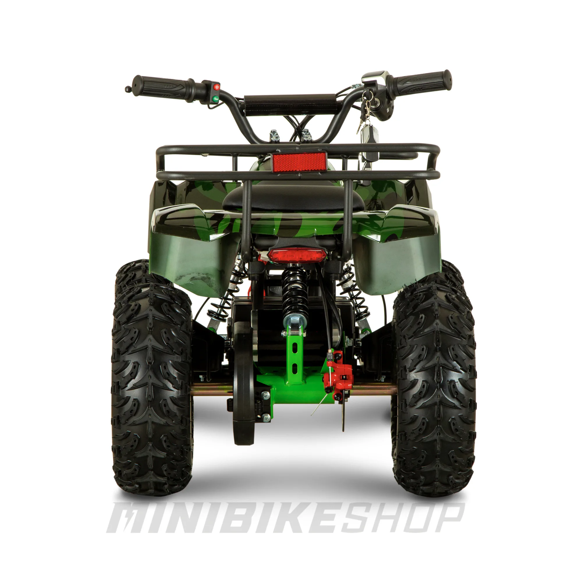 Atv Electric copii 4-7 ani MiniHunter 1200W 48V Camuflaj verde [4]