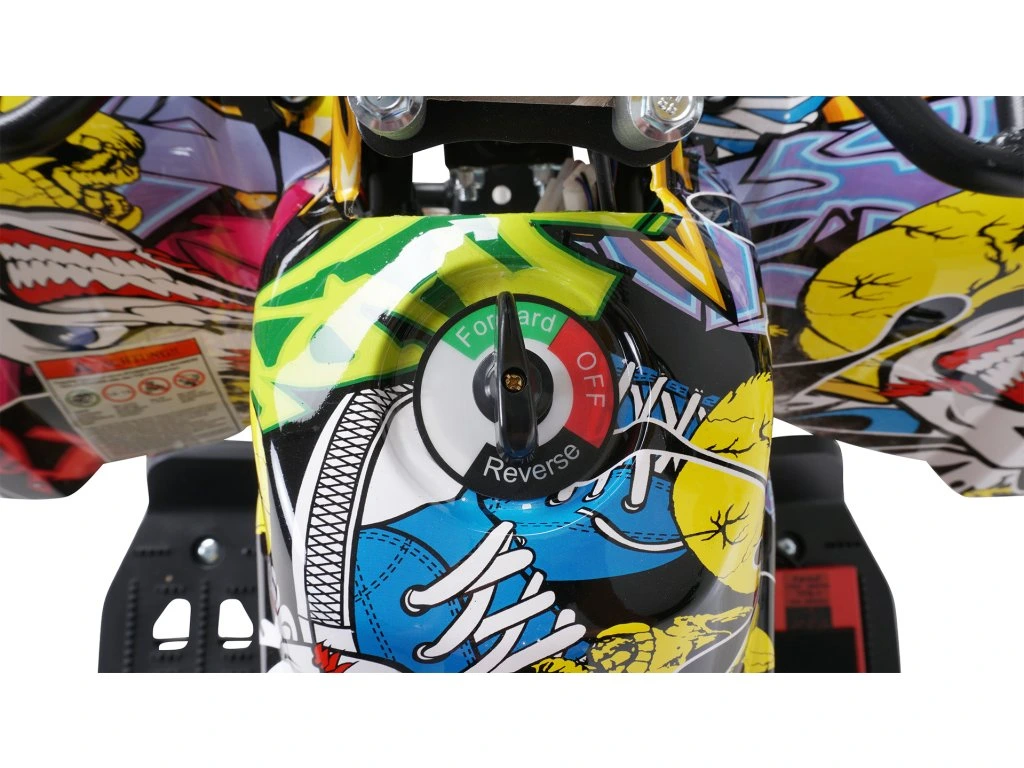 Atv Electric copii 3-7 ani Eco Torino 1000W 36V Graffiti Minirocket [1]