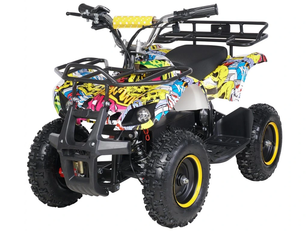 Atv Electric copii 3-7 ani Eco Torino 1000W 36V Graffiti Minirocket [4]