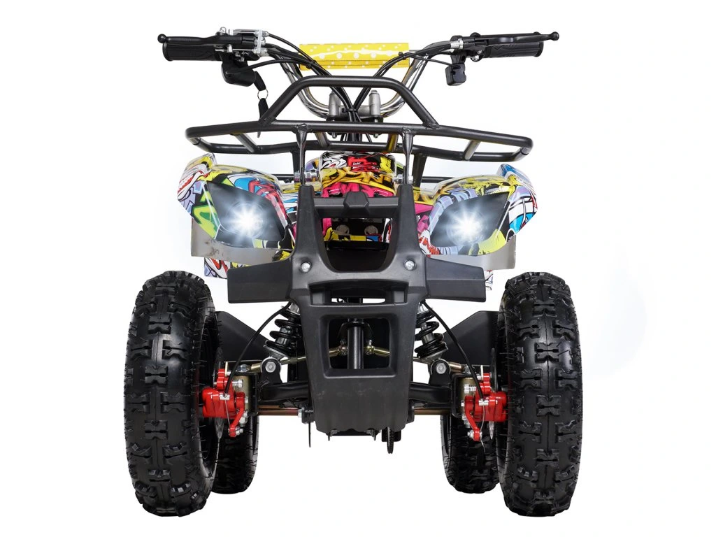 Atv Electric copii 3-7 ani Eco Torino 1000W 36V Graffiti Minirocket [5]