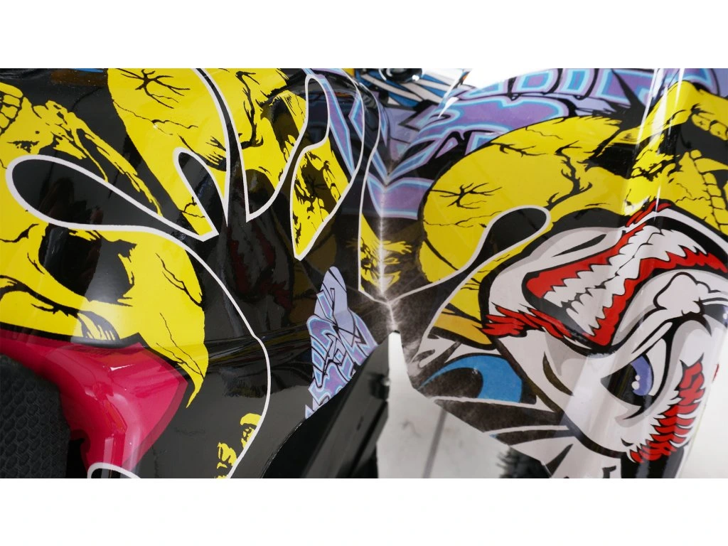 Atv Electric copii 3-7 ani Eco Torino 1000W 36V Graffiti Minirocket [10]