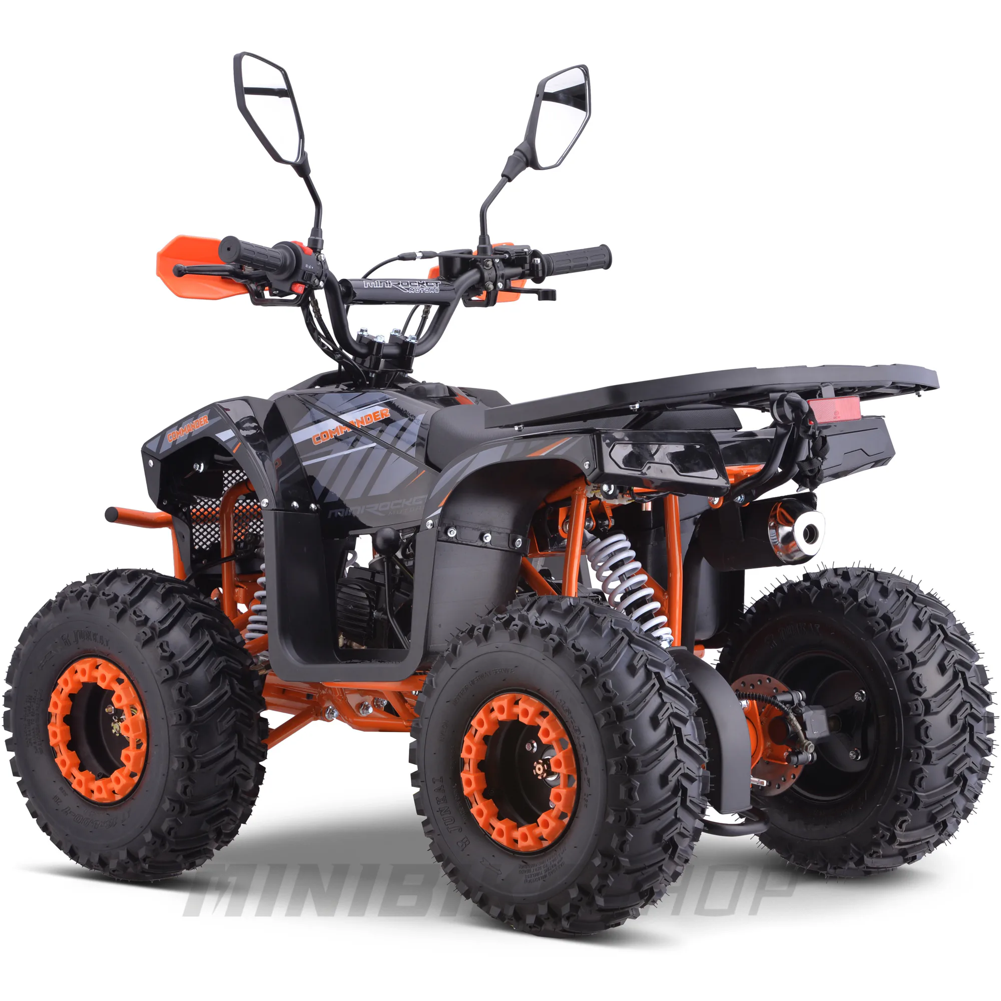 ATV Electric MiniRocket 4Timpi 110 cm3 pornire la Buton  Portocaliu [14]