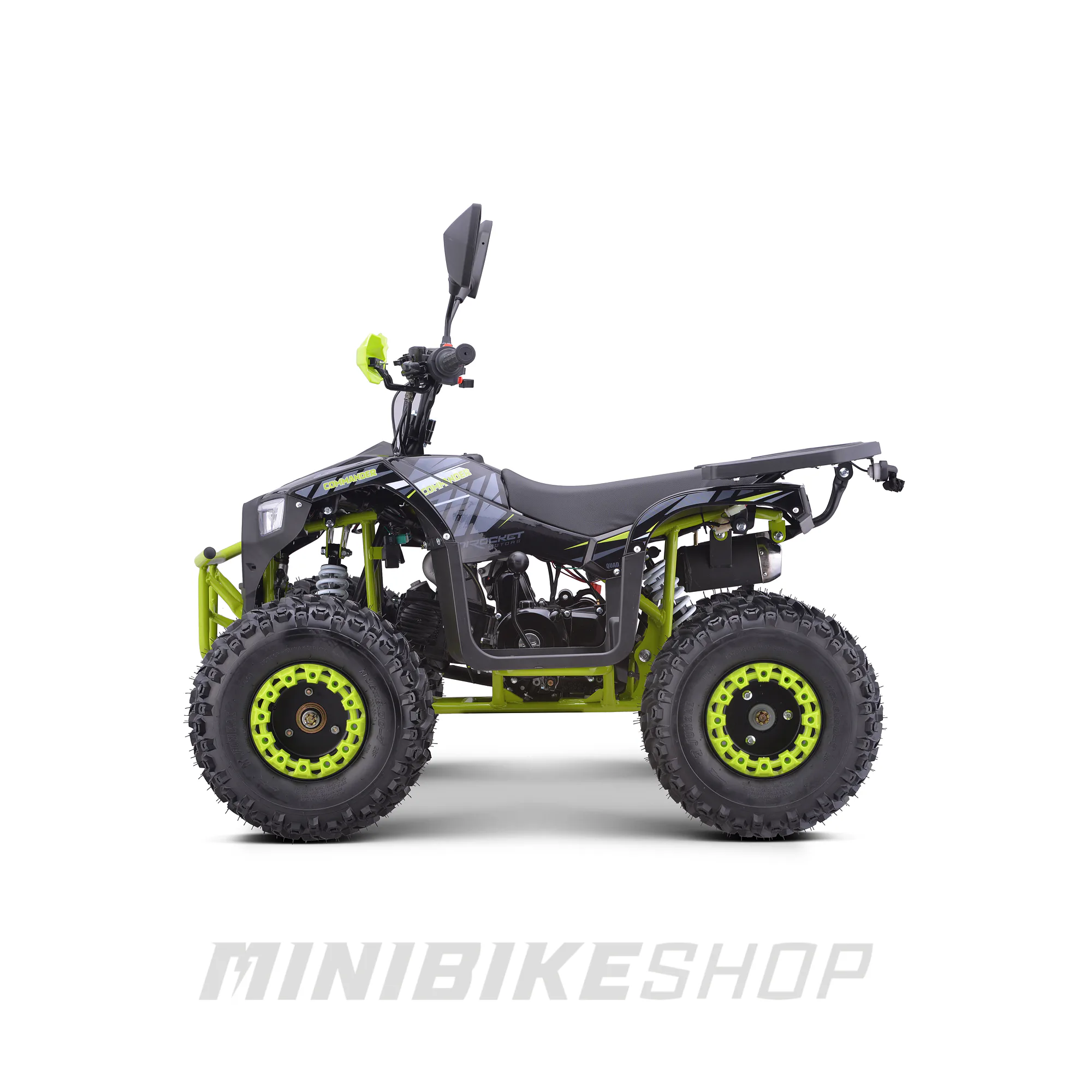 ATV Electric MiniRocket 4Timpi 110 cm3 pornire la Buton  Portocaliu [7]
