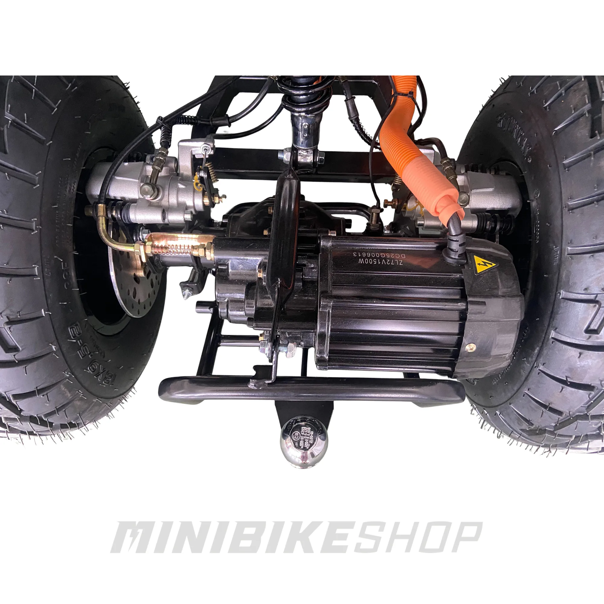 ATV Electric INMATRICULABIL RO MiniRocketEcoRunner 1500W 8" Deluxe  camuflaj Galben [8]
