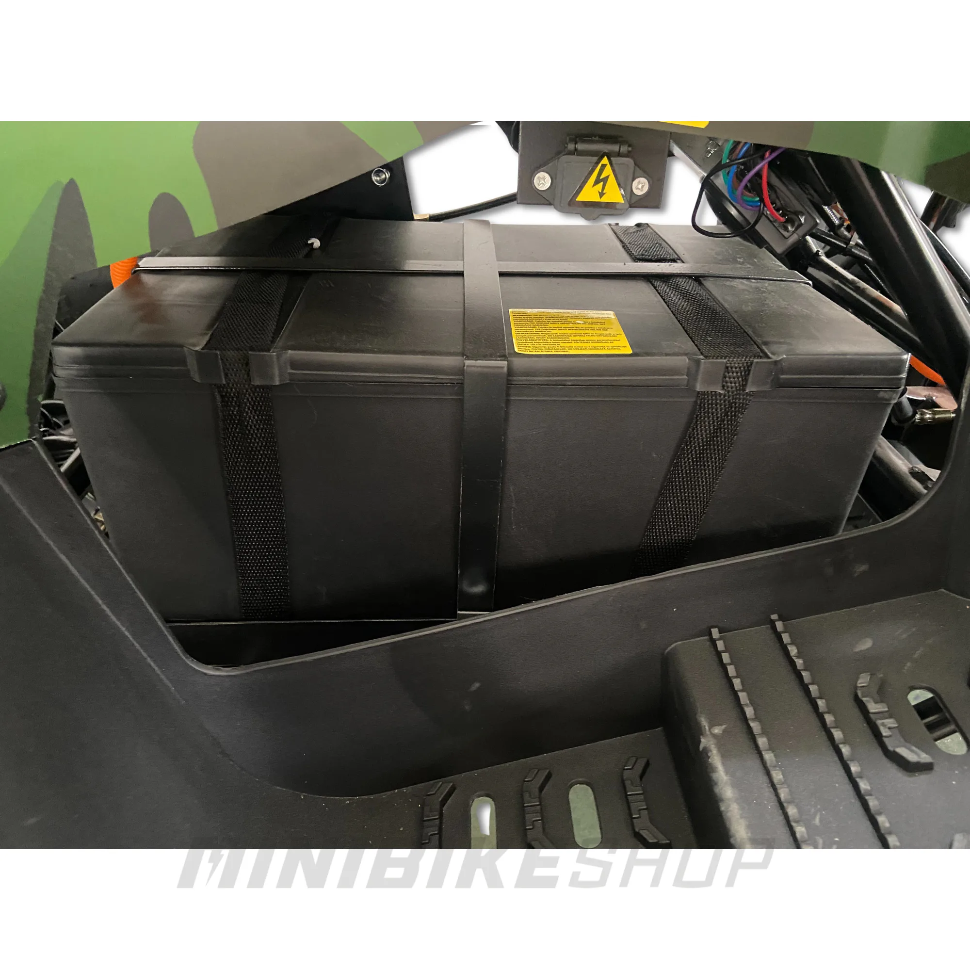 ATV Electric INMATRICULABIL RO MiniRocketEcoRunner 1500W 8" Deluxe  camuflaj Galben [4]