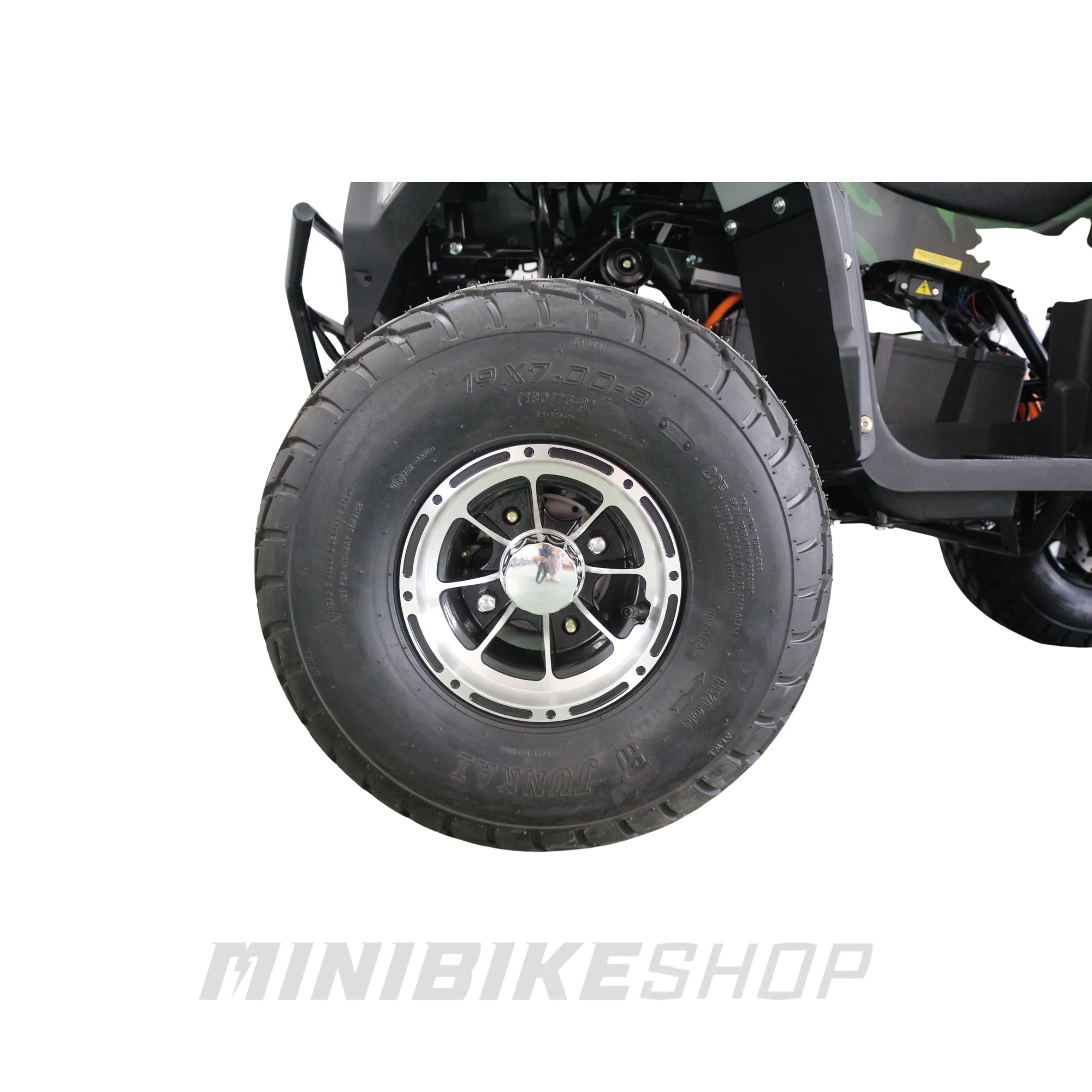 ATV Electric INMATRICULABIL RO MiniRocketEcoRunner 1500W 8" Deluxe  camuflaj Galben [3]