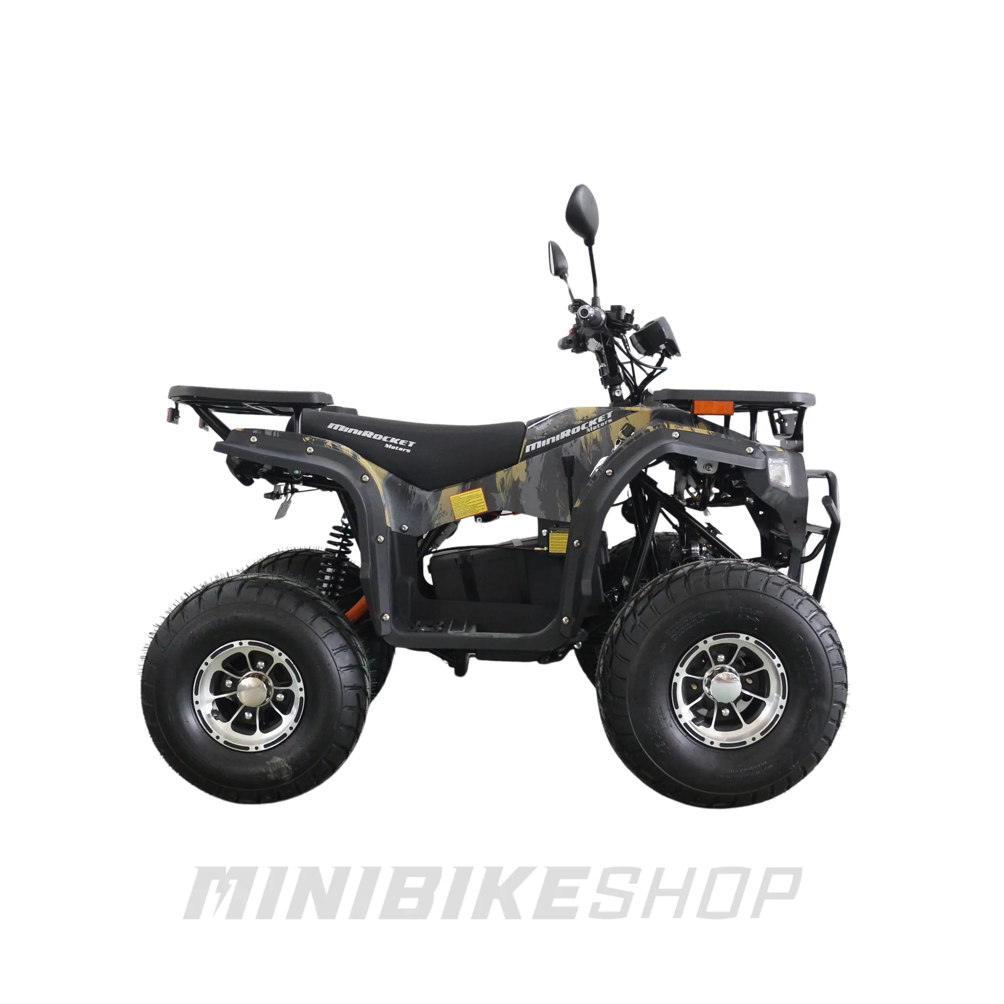 ATV Electric INMATRICULABIL RO MiniRocketEcoRunner 1500W 8" Deluxe  camuflaj Galben [17]