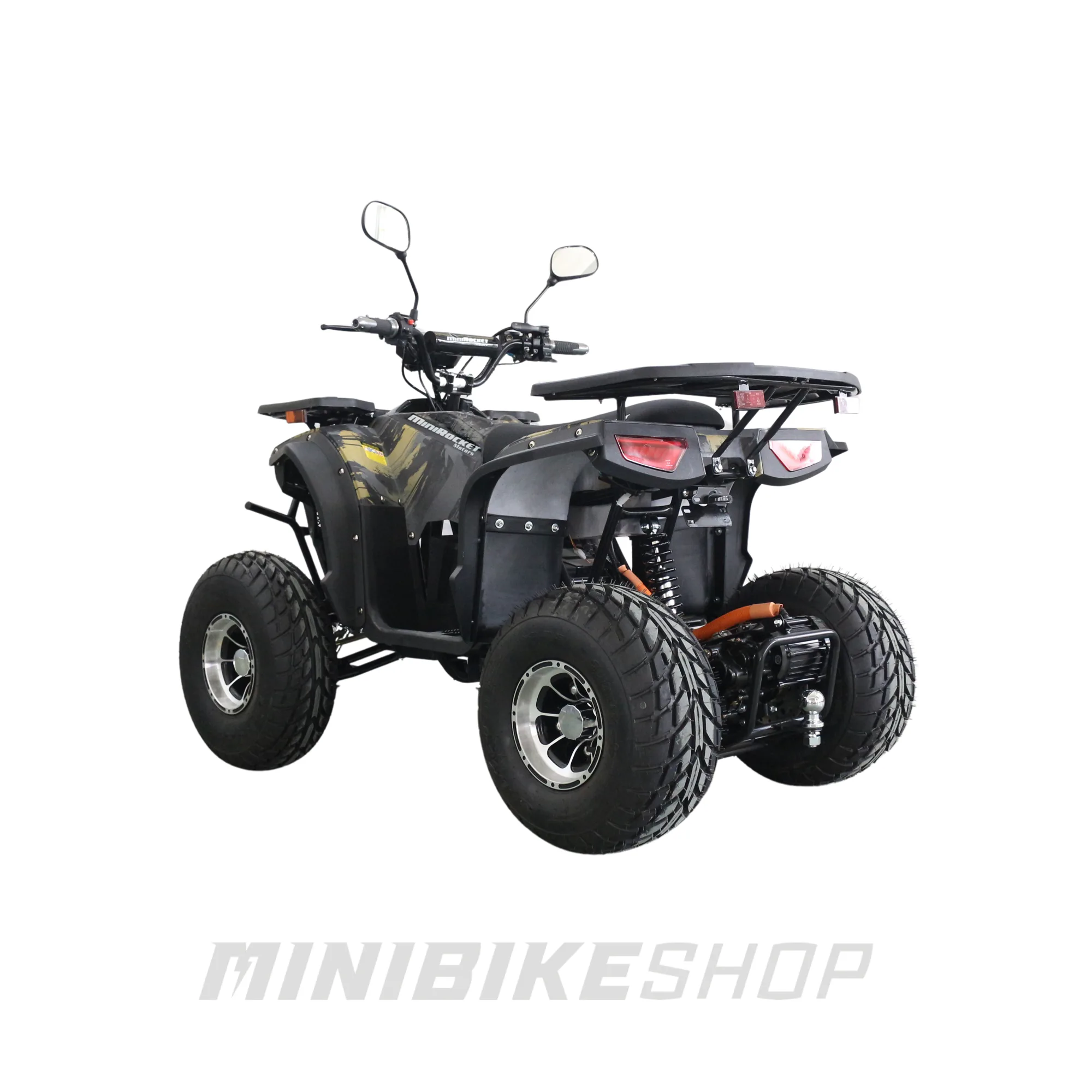 ATV Electric INMATRICULABIL RO MiniRocketEcoRunner 1500W 8" Deluxe  camuflaj Galben [14]