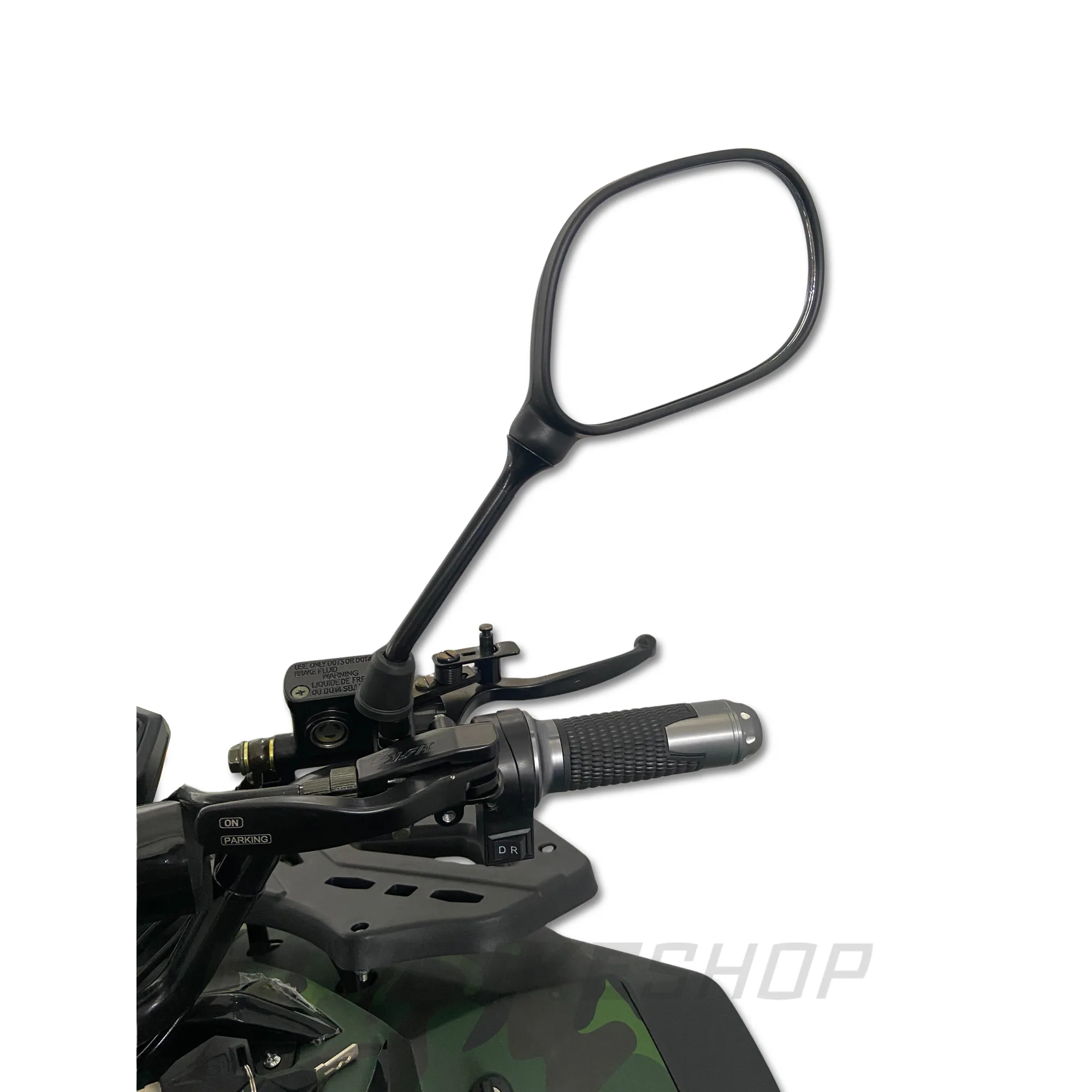 ATV Electric INMATRICULABIL RO MiniRocketEcoRunner 1500W 8" Deluxe  camuflaj Galben [12]