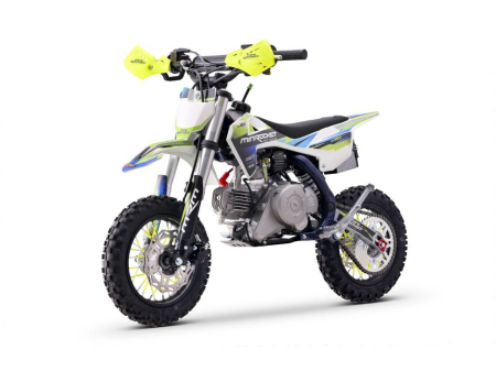Motociclete - Motocicleta MiniRocket MiniPit DK60 cm3  roti 10"/10" pornire Buton- Albastru