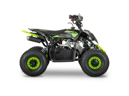 ATV MiniRaptor 110ccm3 pornire Buton, Marsalier, Negru/Verde [5]