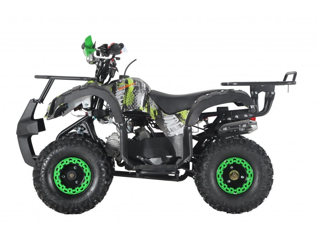 ATV Minirocket Toronto 125cc, jante 7" Pornire la Buton, 4Timpi verde camuflaj [3]