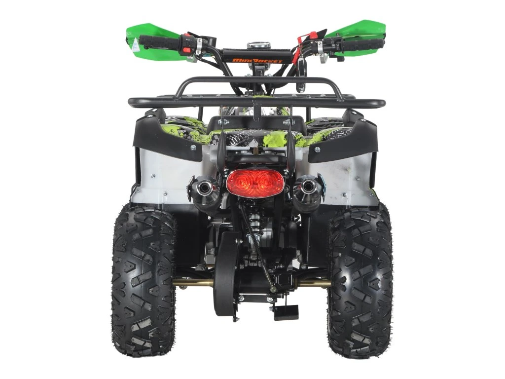 ATV Minirocket Toronto 125cc, jante 7" Pornire la Buton, 4Timpi verde camuflaj [5]