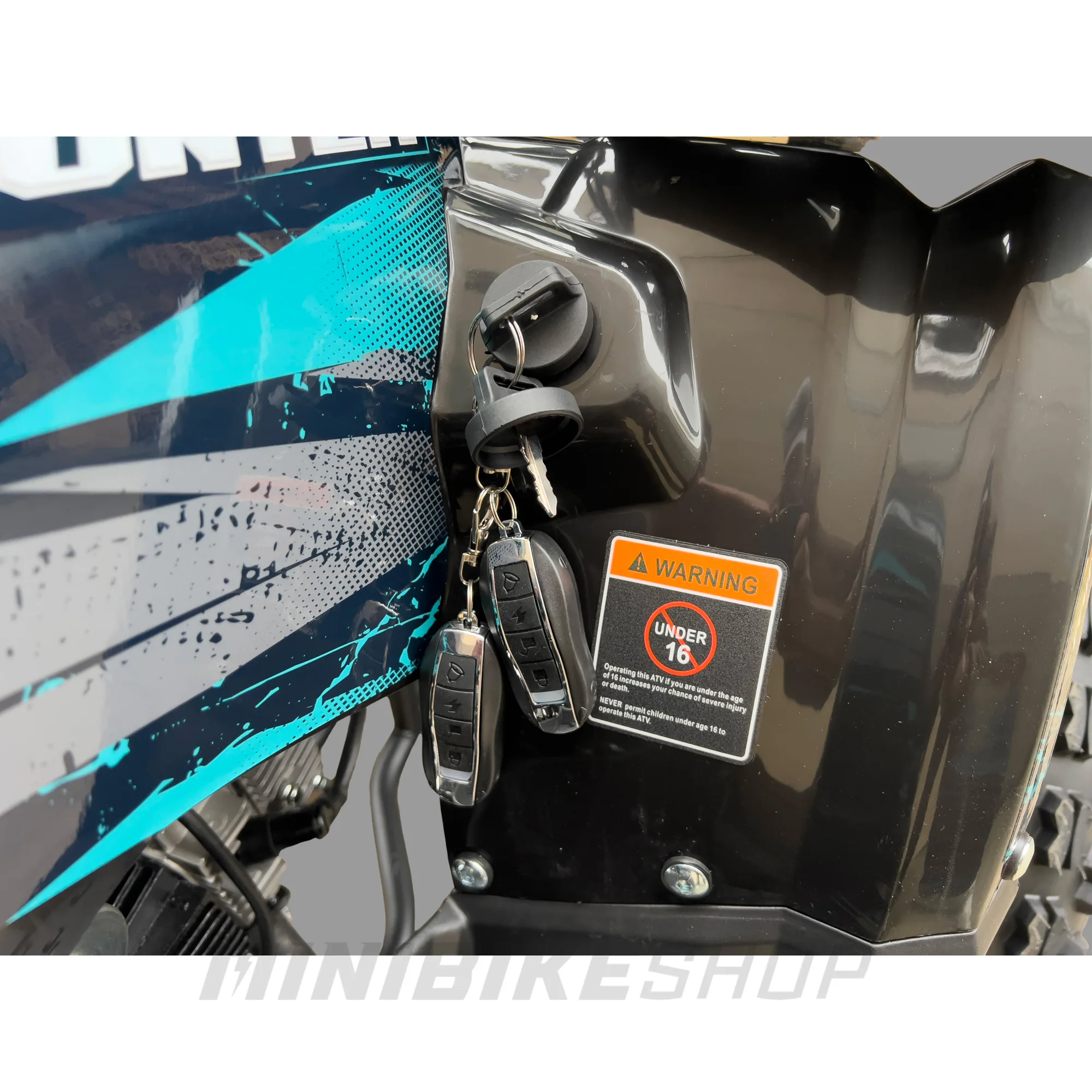 ATV Minirocket Hunter II 125cc Deluxe automat Verde [4]