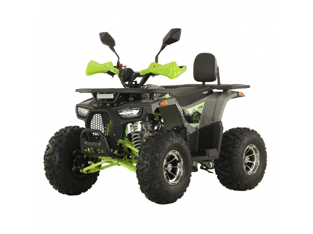 ATV Minirocket Hunter II Deluxe 8" semi-automat 4T benzina carbon [1]