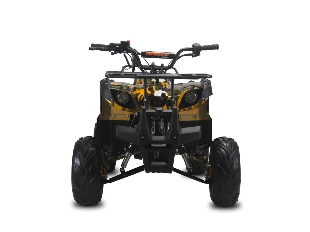 Atv - ATV Minirocket Toronto 125cc, jante 7" Pornire la Buton, 4Timpi Galben