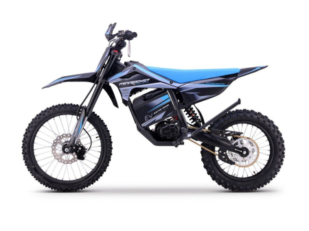 Motocicleta electrica  MiniRocket eBeast 8000W 19"/16" 8000W 35 Ah Li-Ion Albastru [2]