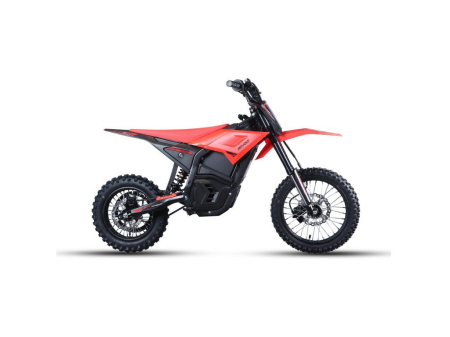 Motocicleta Electrica PitVolt 2500W 14"/12" - Roșu, Litium-Ion [6]