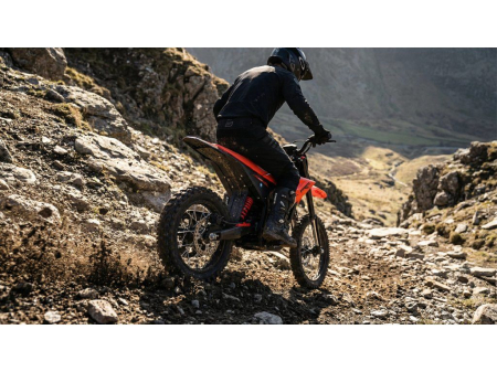 Motocicleta Surron DirtBike PitVolt 6000W 17"/14" 25 Ah Li-Ion,  Roșu [6]