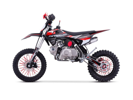 Motocicleta cross Minirocket DK125cm3 14"/12" Automat - Negru [3]