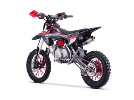 Motocicleta cross Minirocket DK125cm3 14"/12" Automat - Negru [2]