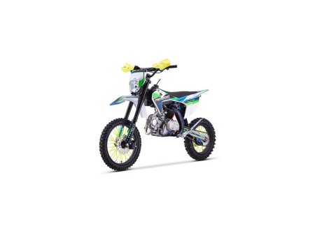Motociclete - Motocicleta cross 125cc DT125 roti17"/14" Manuala pornire Buton Albastru