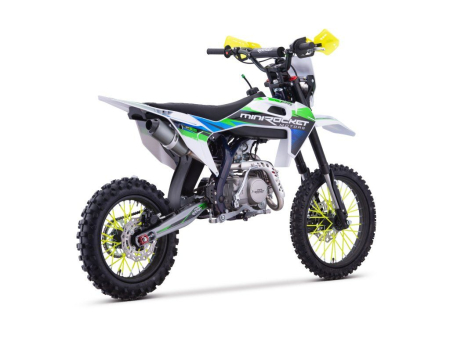 Motocicleta cross 125cc DT125 roti17"/14" Manuala pornire Buton Albastru [4]