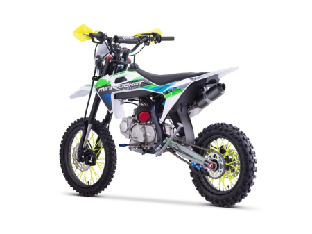 Motocicleta cross 125cc DT125 roti17"/14" Manuala pornire Buton Albastru [6]