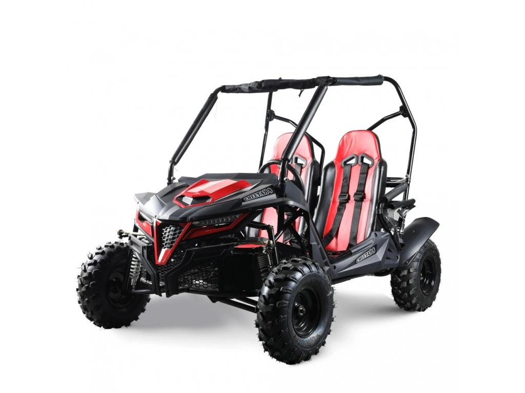 ATV Electrice - Buggy MiniRocket Cheetah4Kids benzina 4T pornire la buton, marsalier 220cm3