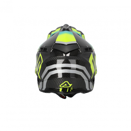 Casca Moto, Acerbis, Steel Carbon 22.06 Light, Fluo Galben [3]