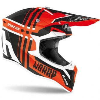 Echipament - Casca Moto, Airoh, Wraap Broken, Matt