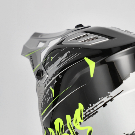Casca Copii, Acerbis, Profile Junior, Verde Fluo [7]