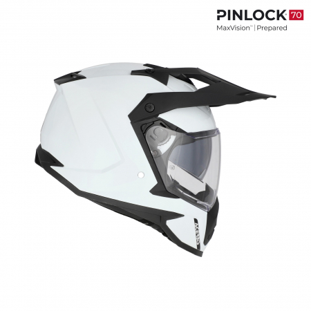 Casti Dual / Touring - Casca Touring, Acerbis, ASSAULT, Alb