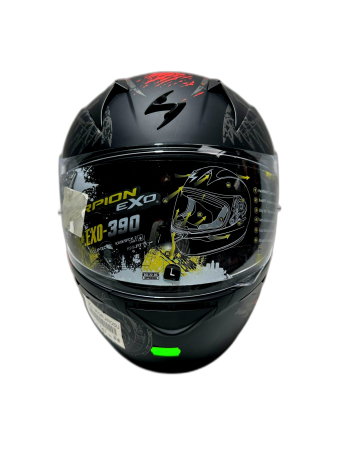 Casti Integrale - Casca integrala SCORPION EXO-391 CAPTOR Green L 39-385-159-05