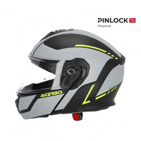 Casca Moto, Acerbis, Flipup TDC, Gri [3]