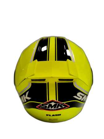Casti Integrale - Casca Moto Flip-Up SMK GLIDE FLASH VISION HV420 Alb M