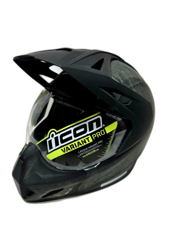 Casca moto Icon Variant Pro Construct, Alb, SM [5]