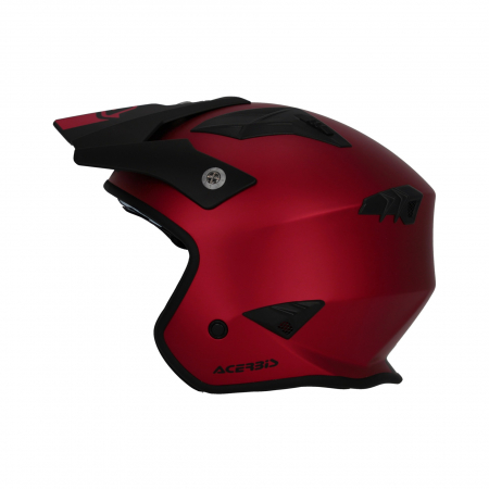Casti Strada - Casca Scooter, Acerbis, JET ARIA, Rosu